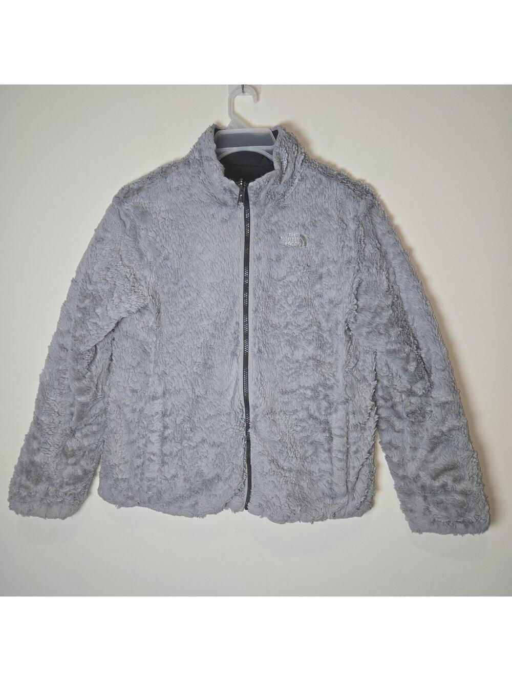 The North Face Mossbud Swirl Reversible Jacket Winter Girl's Junior Size XL 18